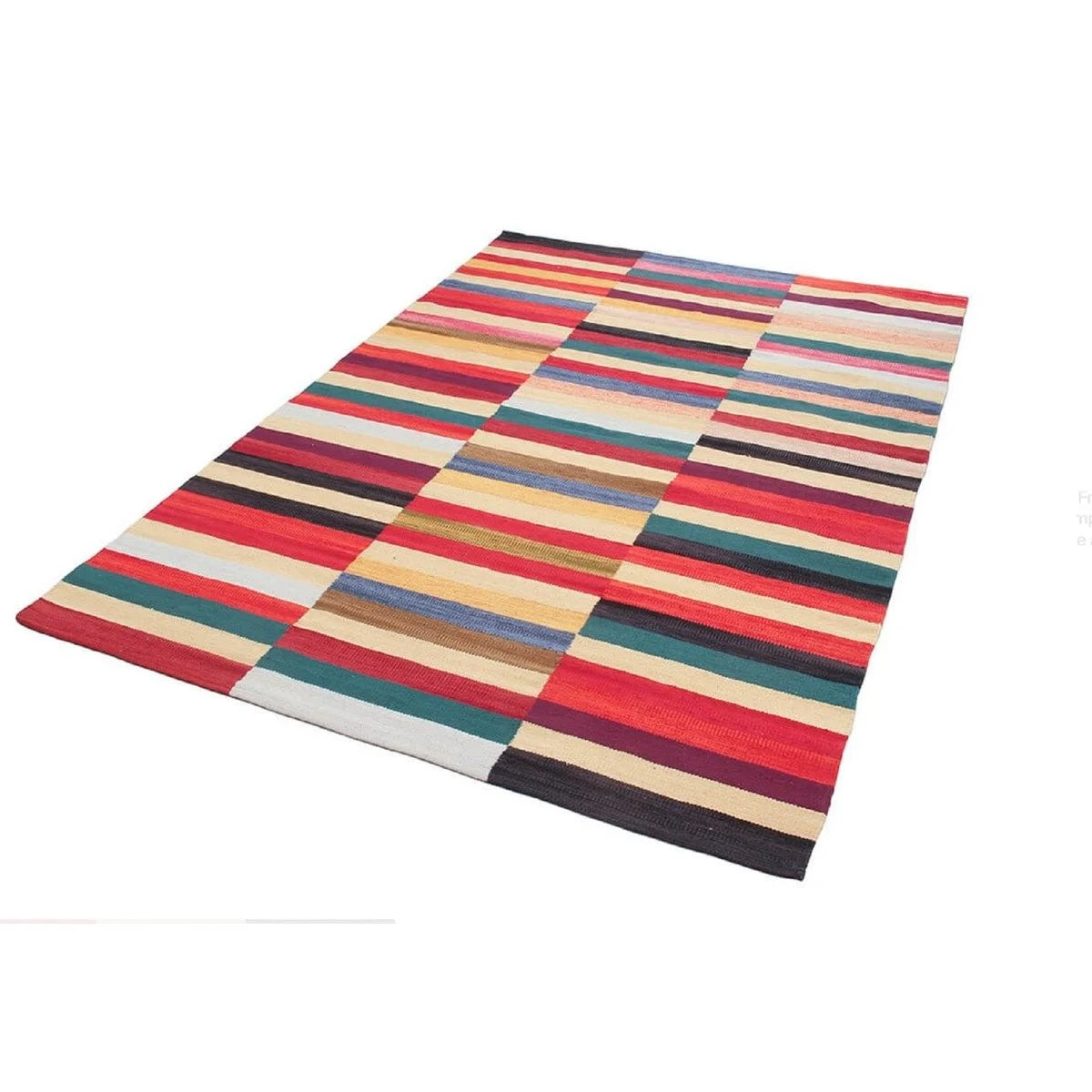 Tapis de salon coton moderne grick