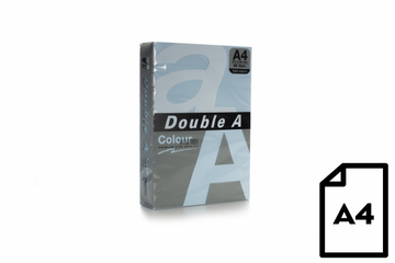 Colour paper Double A, 80g, A4, 500 sheets, Ocean - 0