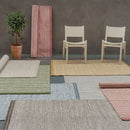 Tapis de salon design réversible uni forte beige-7