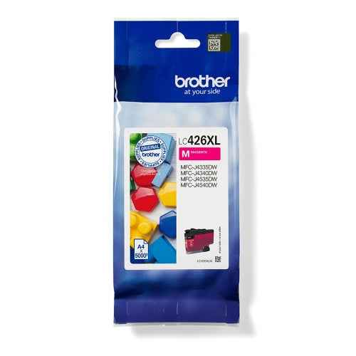 Cartouche d'encre Brother LC426XLM, magenta (5 000 pages)