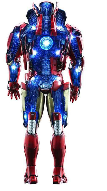 Figurine Hot Toys DS004D51 - Marvel Comics - Iron Man 3 - Iron Man Mark 4 Open Armor Version