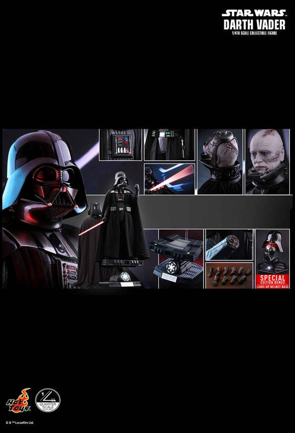 Figurine Hot Toys QS013 - Star Wars 6 : Return Of The Jedi - Darth Vader Deluxe Version