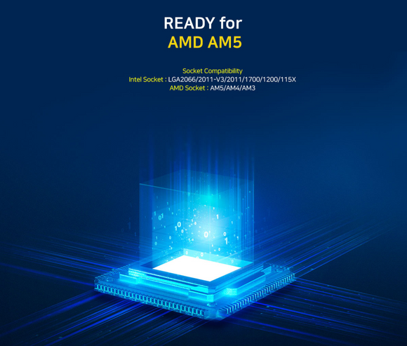 Zalman Alpha 24 240 mm Blanc