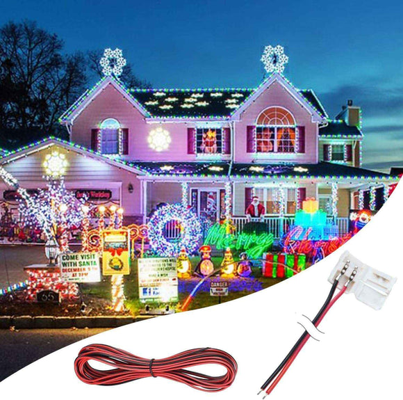 Connettore Striscia LED di Larghezza 8mm Cavo 2 Metri Collegamento Rapido Senza Saldature