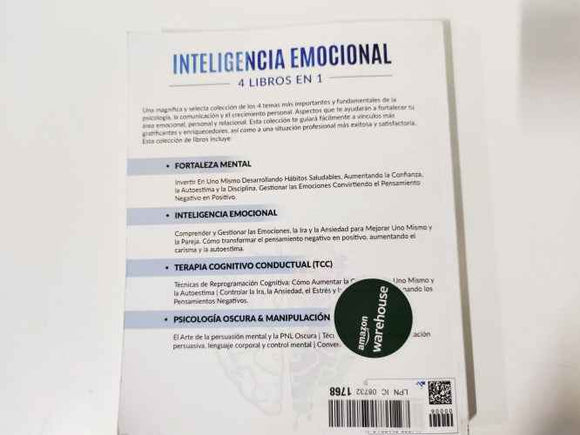 Livre de retour client Ecost Ryan JD Goleman INTELLIGENCE ÉMOTIONNELLE : 4 livres en 1 Contrôler et déstabiliser