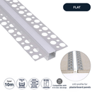 Confezione Promo 5 Profili Flat Per Cartongesso con Tappi Finali - Totale 10 Metri-2