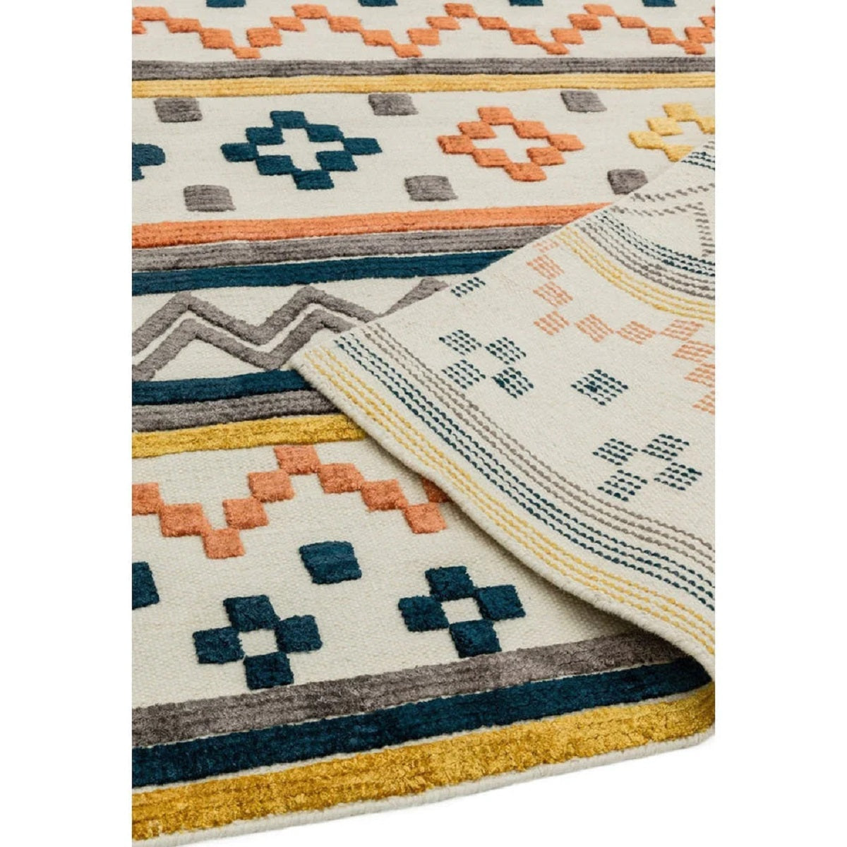 Tapis de salon en laine style berbère teo