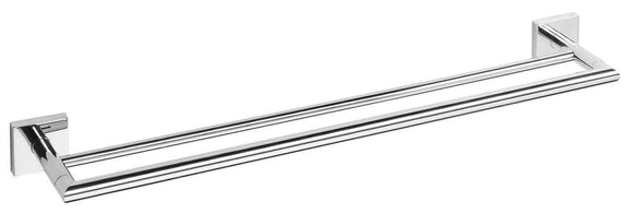 Porte-serviettes BETA en laiton chromé 65,5 x5,5 x 6,5 cm