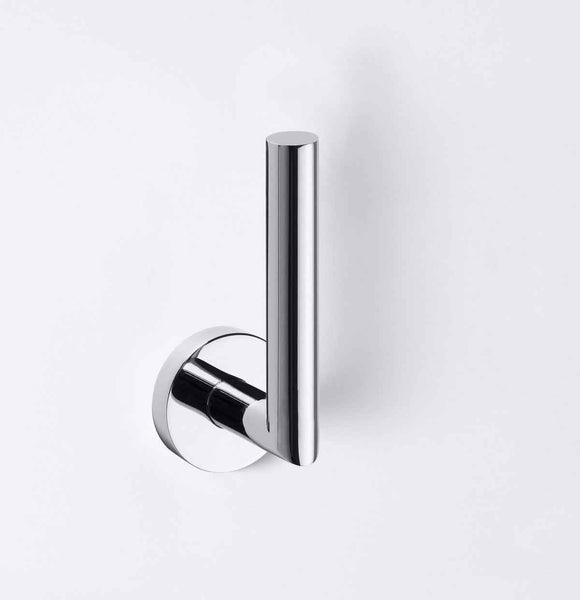 Dérouleur papier toilette de rechange OMEGA laiton chromé 5,5x16,5x6,5 cm