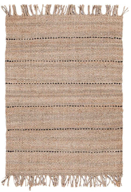Tapis de salon tissé main en jute YAMA