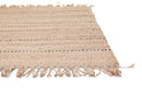 Tapis de salon tissé main en jute YAMA-5