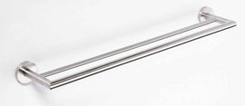 Porte-serviettes Double NEO en acier inoxydable 65x11x5,5 cm