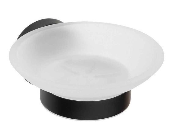 Porte-savon mural DARK en verre DARK 11cm x 5,5cm x 12,9cm
