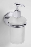 Distributeur de savon liquide mural ALFA en verre / 200 ml