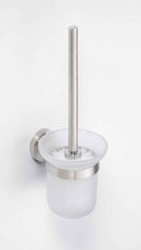 Brosse murale de toilettes NEO, bol en verre 32,5x14,5x11,5cm