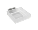 Porte-savon mural en verre PLAZA 13x10x4,5 cm-2
