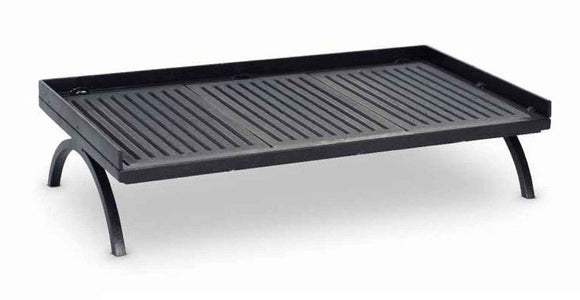 Grille de foyer en fonte 52x31x12 cm
