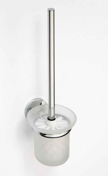 Brosse de toilettes ALFA bol en verre 39x14x11 cm