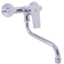 Mitigeur évier mural à bras long COLORADO en laiton chromé