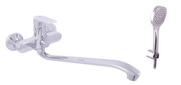 Mitigeur douche COLORADO en laiton chromé avec douchette