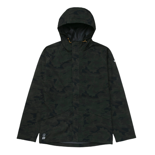 Essential rain jacket night camo