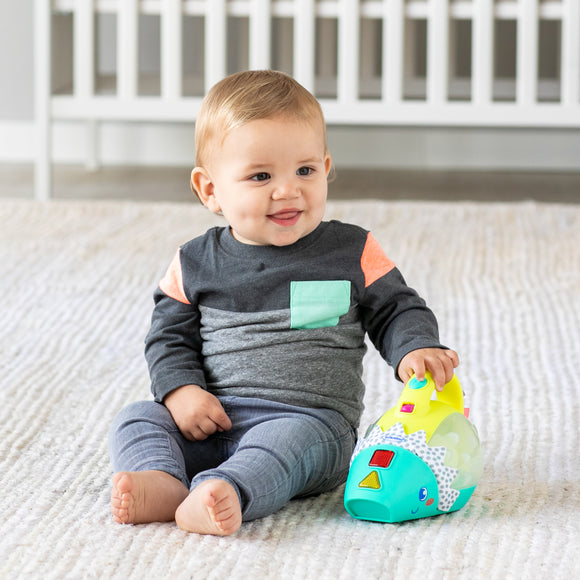 Mini-aspirateur musical lumineux infantino push & pop