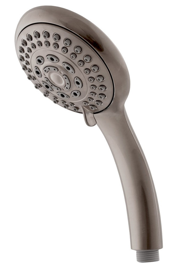 Mitigeur douche NIL en laiton métal gris brossé