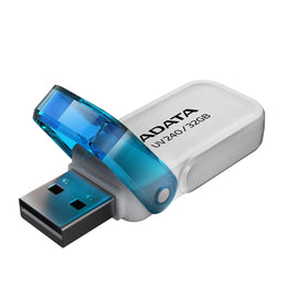 Clé usb adata uv240 32 go usb type-a 2.0 blanc