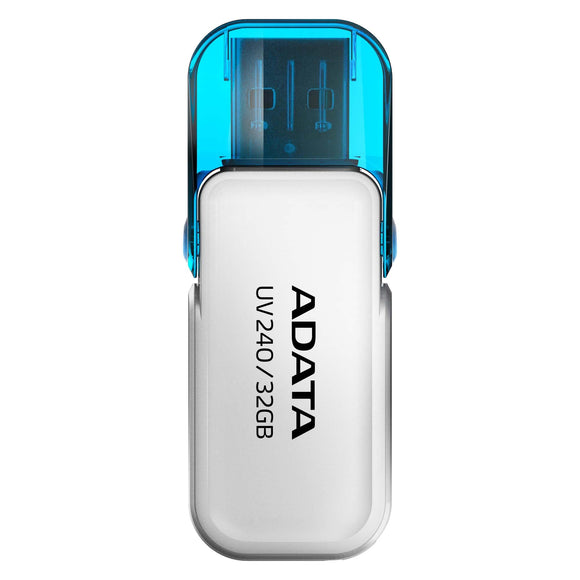 Clé usb adata uv240 32 go usb type-a 2.0 blanc
