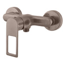 Mitigeur douche NIL en laiton métal gris brossé-1