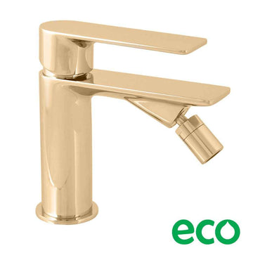 Mitigeur bidet à poser NIL en laiton doré sans siphon