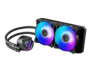COOLER MSI, "CORELIQUID 240R V2", skt. universal, racire cu lichid, fan 120 mm x 2, 2000 rpm, LED ARGB, "MAG_CORELIQUID_240R_V2" (include TV 1.75 lei)