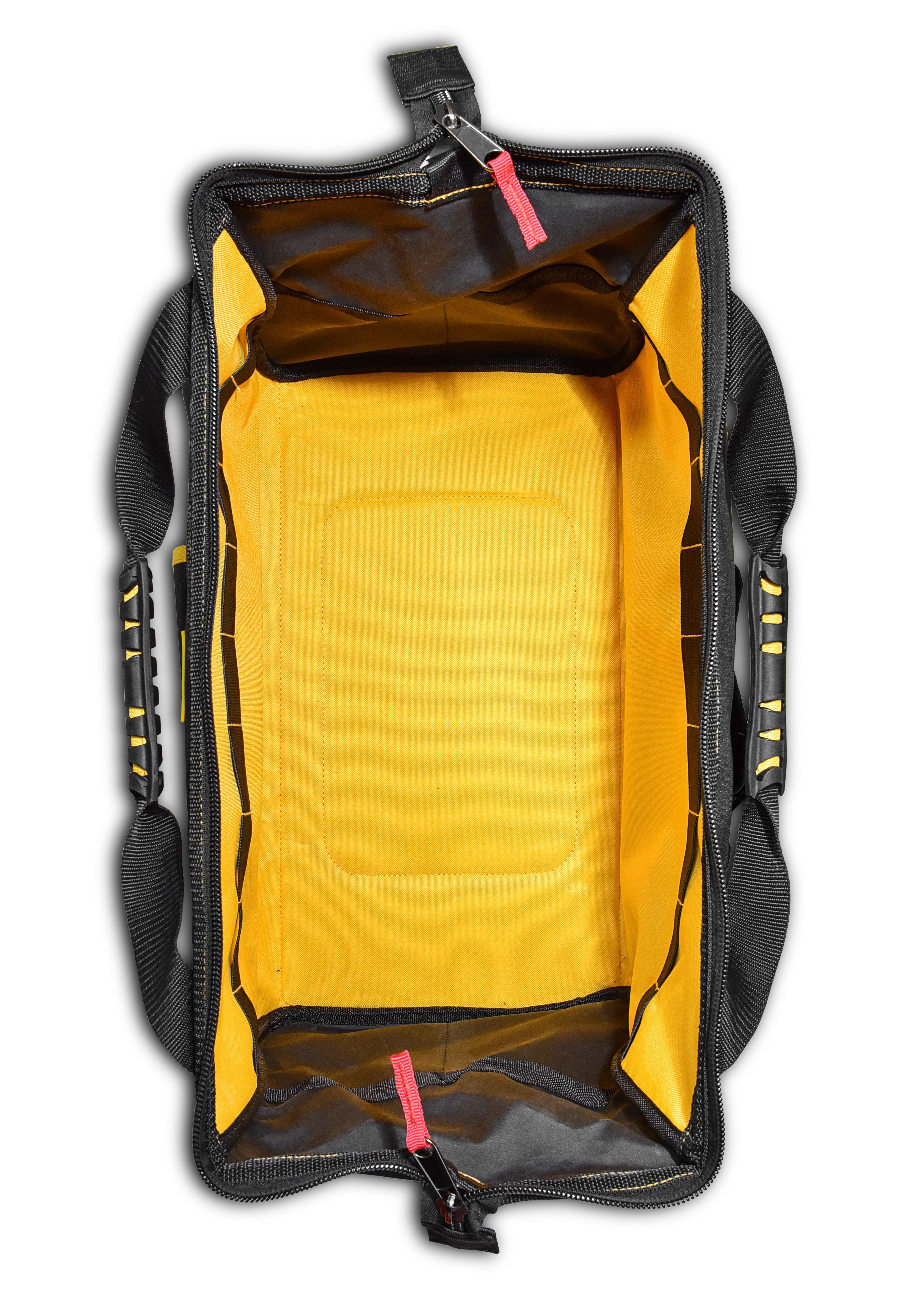20" wide mouth tool bag