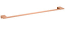 Porte-serviette NIL en laiton rose gold poli 60 cm