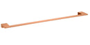 Porte-serviette NIL en laiton rose gold brossé 60 cm