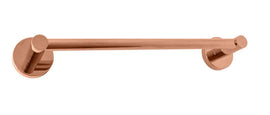 Porte-serviette mural COLORADO en laiton rose gold poli 34,3x7,2cm