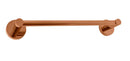 Porte-serviette mural COLORADO en laiton rose gold brossé 34,3x7,2cm