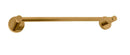 Porte-serviette mural COLORADO en laiton doré brossé 49,3cm