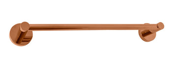 Porte-serviette mural COLORADO en laiton rose gold brossé 49,3cm - 0