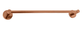 Porte-serviette mural COLORADO en laiton rose gold poli 64,3cm