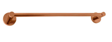 Porte-serviette mural COLORADO en laiton rose gold brossé 64,3cm
