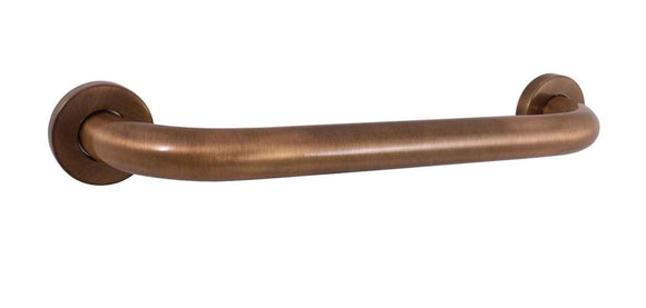 Barre de maintien de douche en laiton bronze COLORADO 35,3 cm