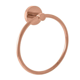 Anneau de serviette COLORADO en laiton rose gold brossé 17 cm