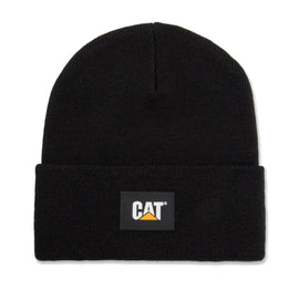 Bonnet label cuff caterpillar black