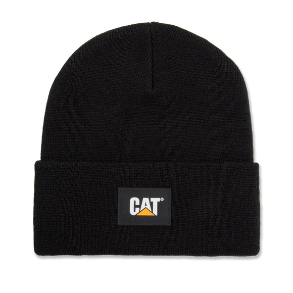 Bonnet label cuff caterpillar black