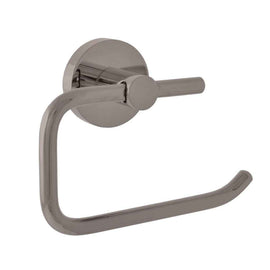 Porte papier toilettes COLORADO en laiton gris métal brossé 14,2cm