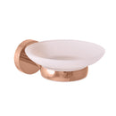 Porte-savon COLORADO en verre et en laiton rose gold poli-1