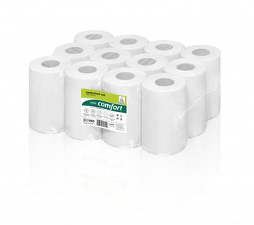 WEPA Centre Feed Rolls for Feed point system RPMB1120,1-Ply, 120m, Recycled tissue, (12pcs)
