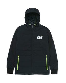 Tech hybrid jacket caterpillar black