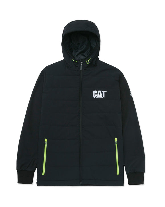 Tech hybrid jacket caterpillar black